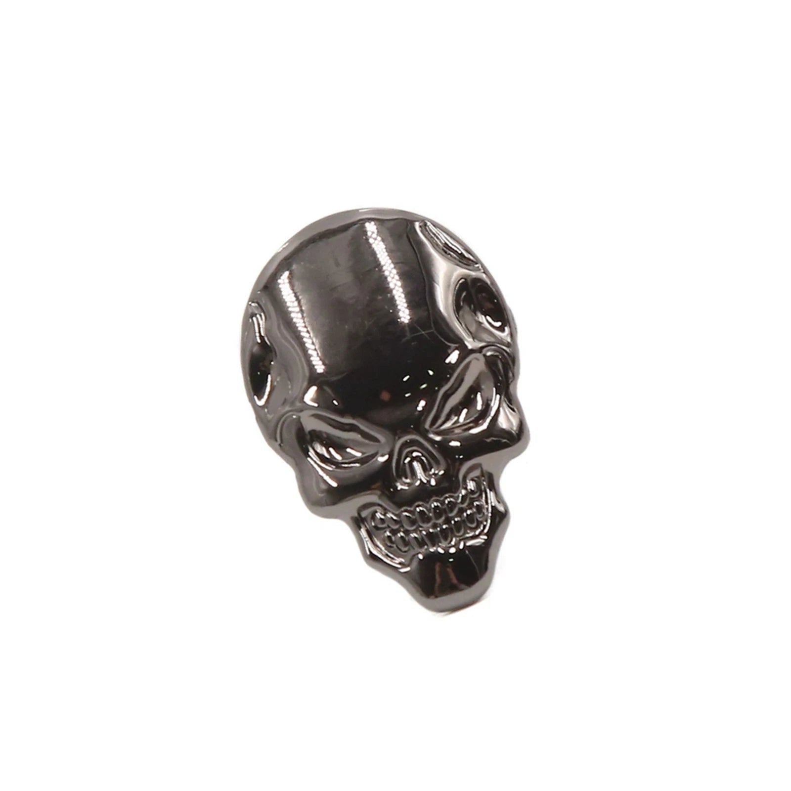 3D Motorcycle Emblem Badge Decal Skeleton Skull Replacement for Universal (Any Year)