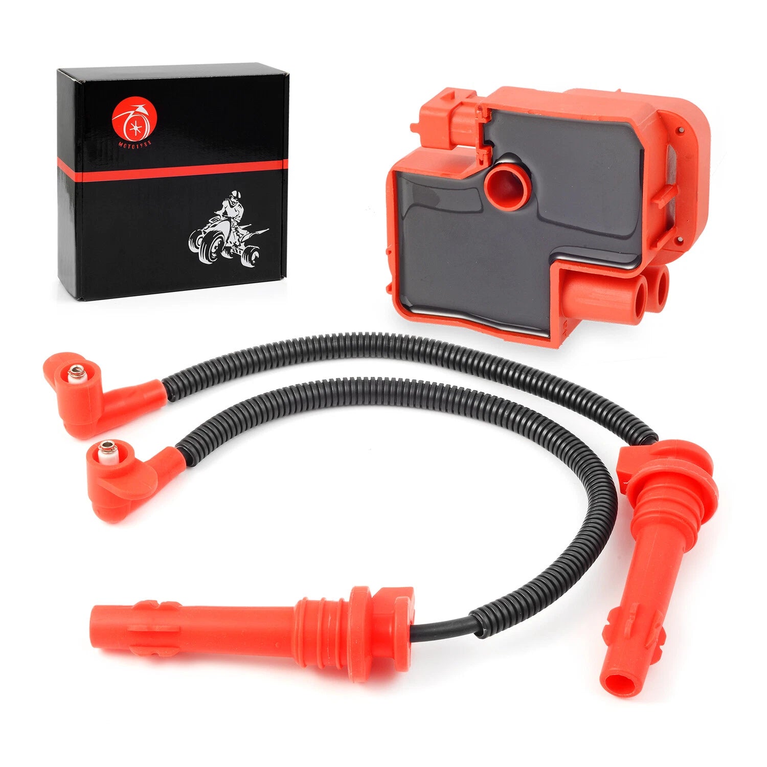 Ignition Coil with Wire & Cap for Polaris RZR XP 4 S 900 1000 RS1 Turbo (2014–2023)