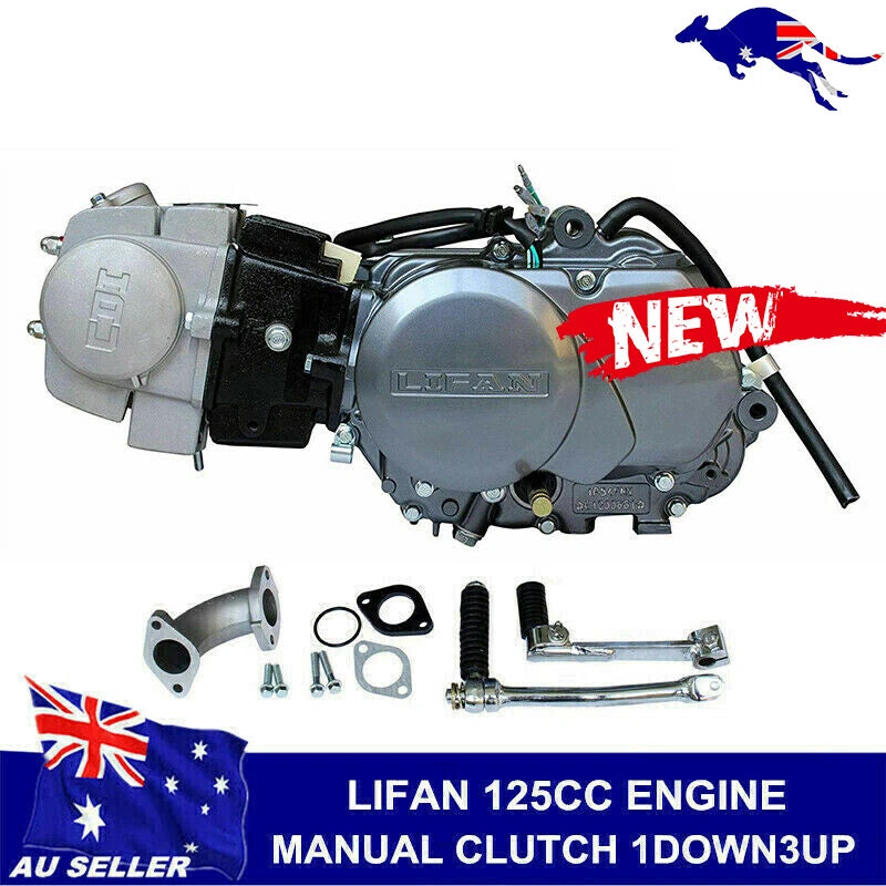 125cc Lifan Engine Motor for (4-Stroke, Kick Start)