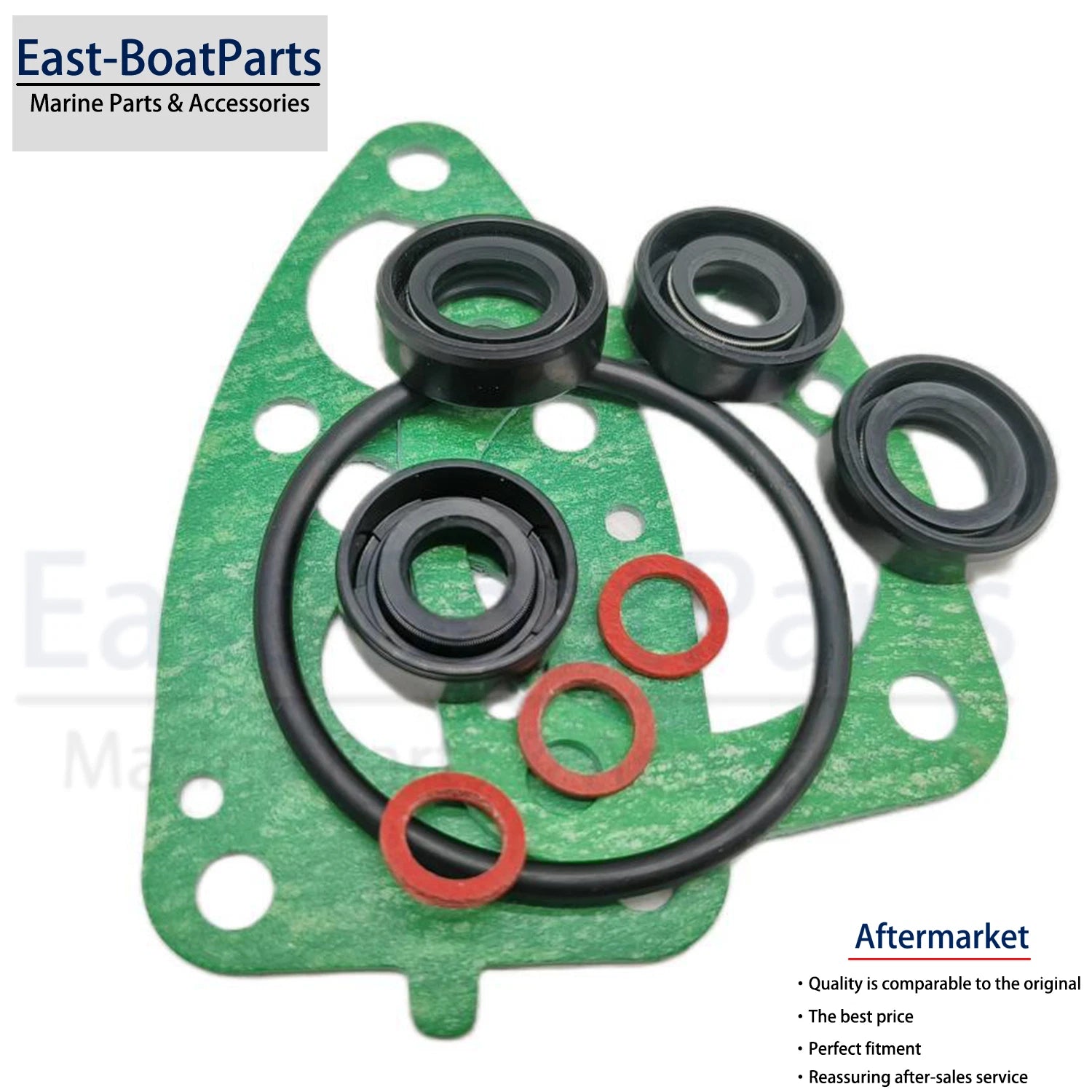 Lower Unit Gasket Kit for Yamaha Motor 4SJ 5MSHX F4MLH (6E0-W0001-C1, 6E0-W0001-21)