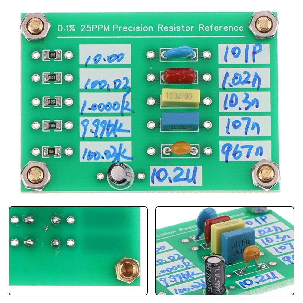 Resistor Capacitor Calibration Board for Teaching Use