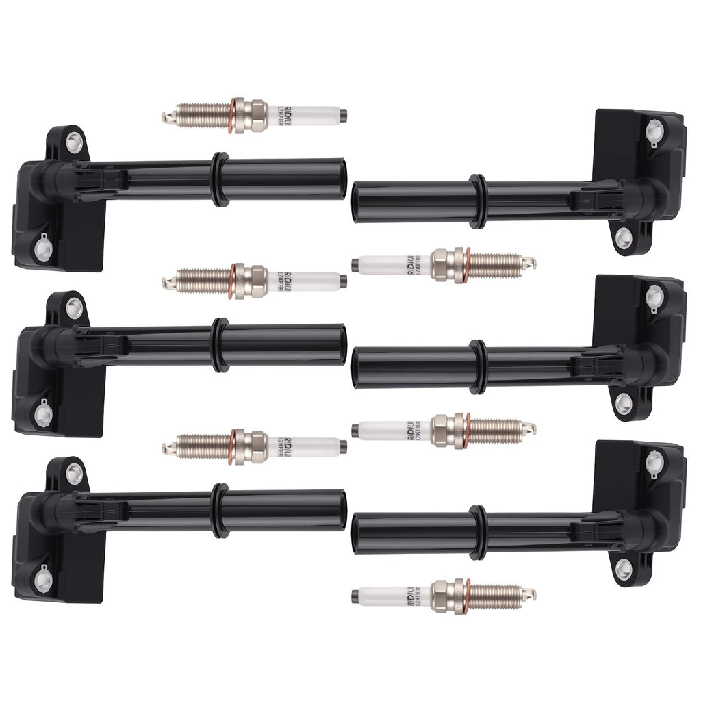 Ignition Coil & Iridium Spark Plug Kit for Mercedes E300 (2015–2016)