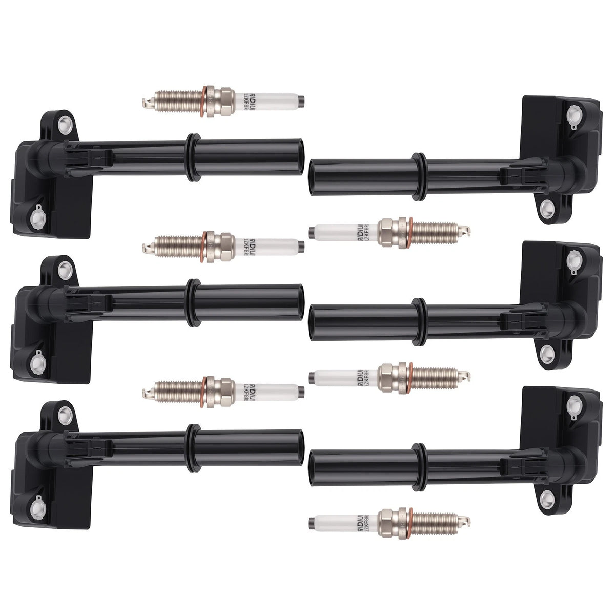 Ignition Coil & Iridium Spark Plug Kit for Mercedes E300 (2015–2016)