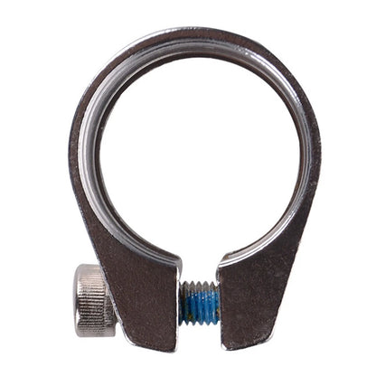 31.8mm Seatpost Clamp for Double Bolt Forged Alloy Black