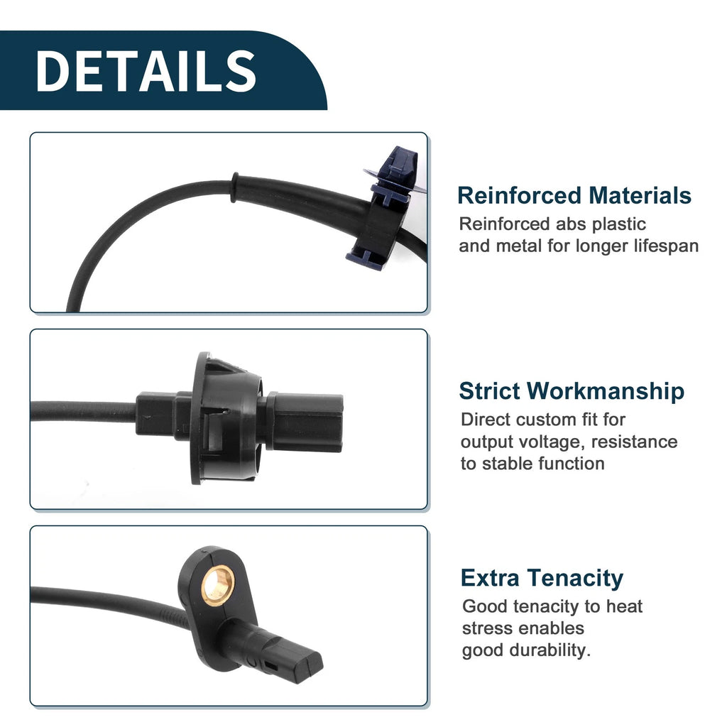 ABS Wheel Speed Sensor Replacement for Honda Civic Type R (2017–2021)