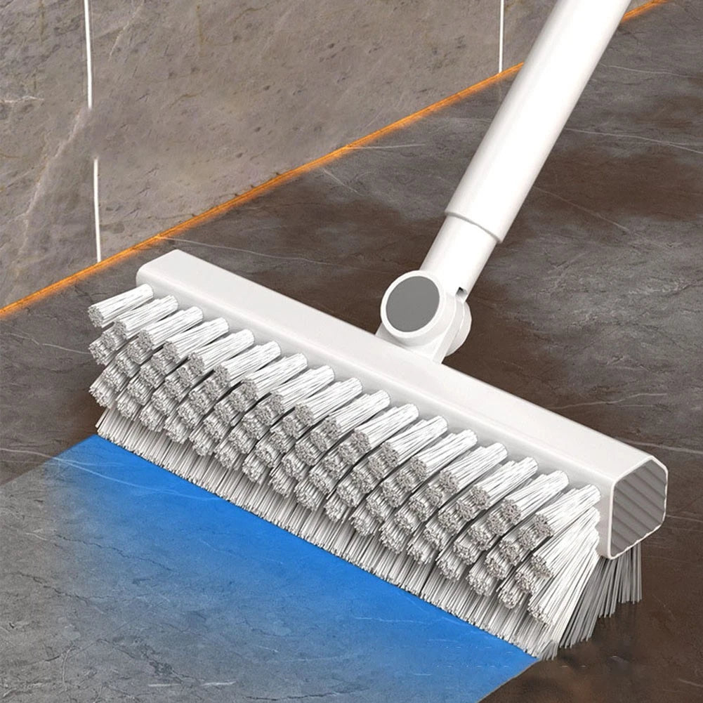 Double Sided Grout Cleaning Brush with 180° Rotating Head