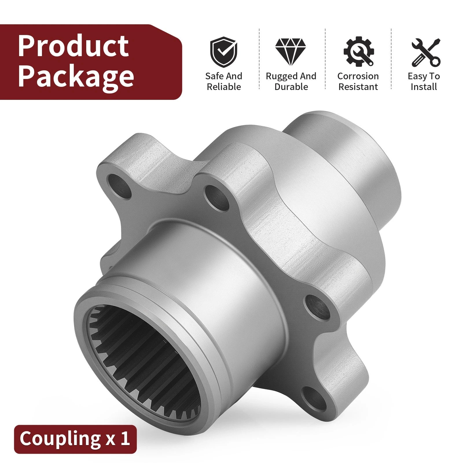 Drive Shaft Coupling for Yamaha YXZ1000R SS SE XT-R (2016–2024) 2HC-G6126-00-00