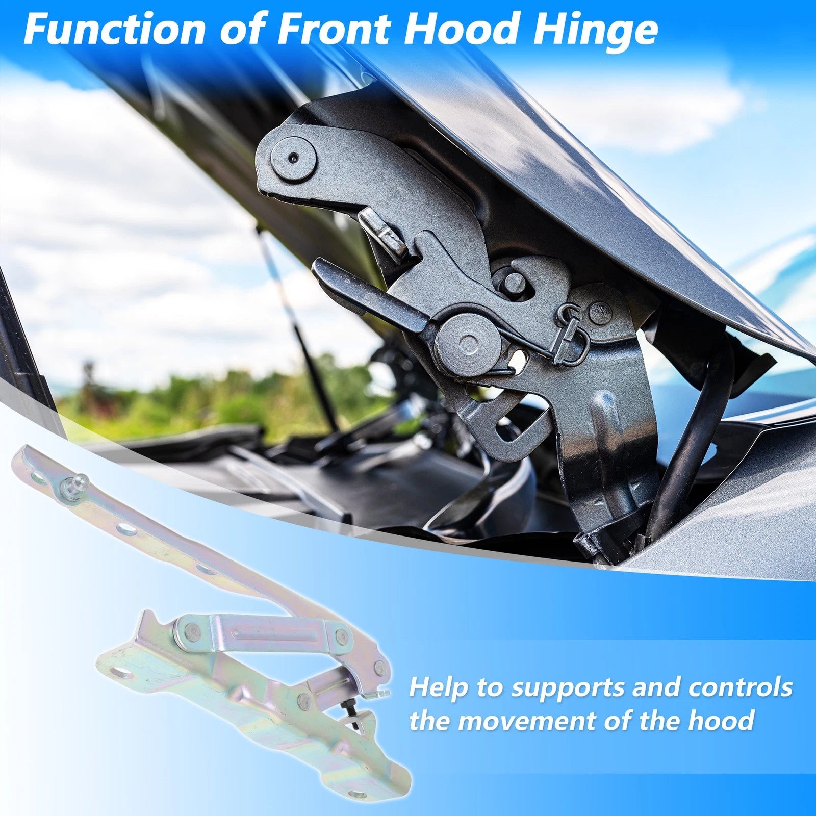 Front Hood Hinge Replacement for Hyundai Sonata (2020–2025) Left Right