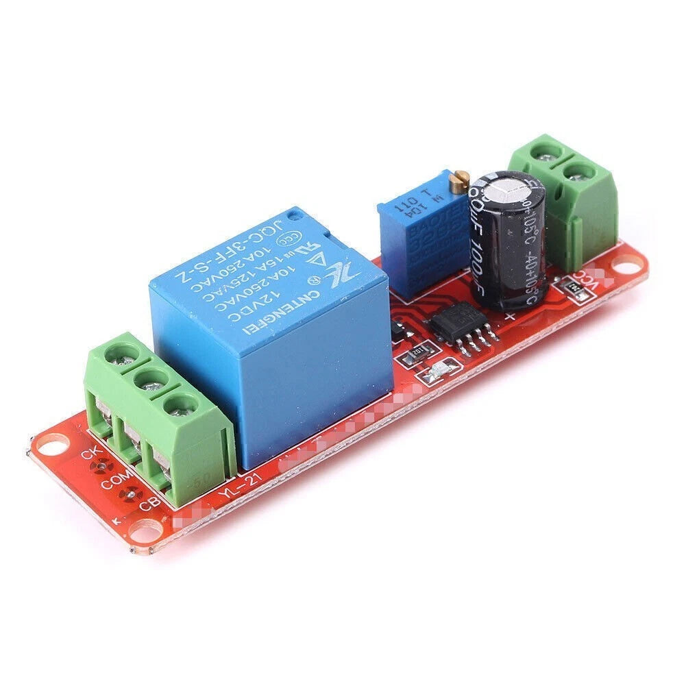 DC 12V Relay Timer Delay Switch NE555 Module for Automotive Applications