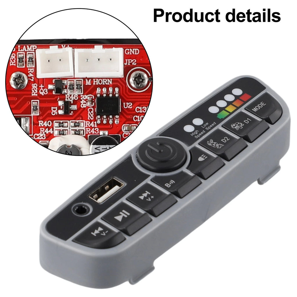 Electric Car Central Control for Children's Cars (Forward/Backward Functions)