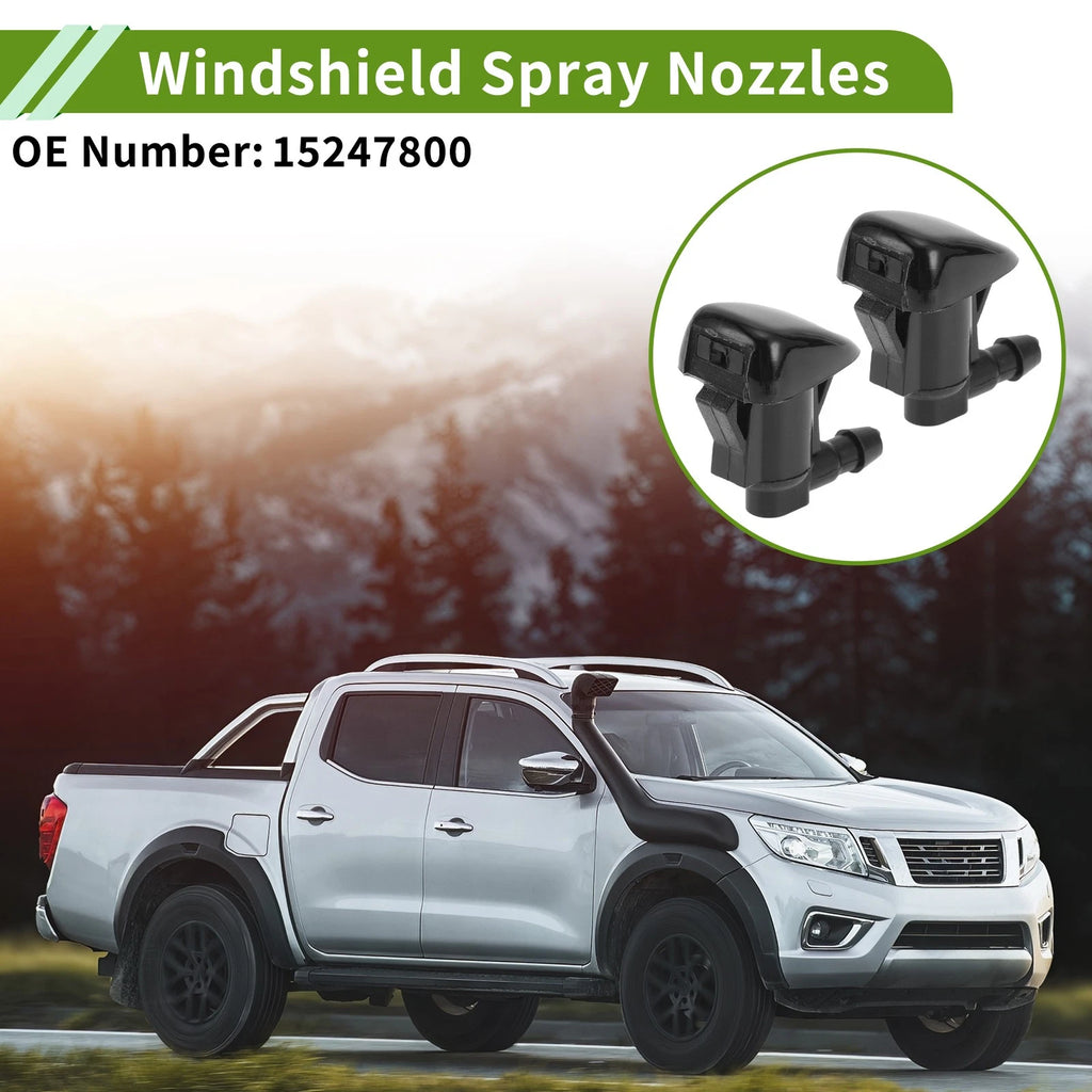 Windshield Washer Nozzle With Hose Connector for Pontiac (2000–2006)