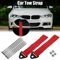 Tow Strap Trailer Belt Kit Front Bumper for Universal Car (2000–2025)