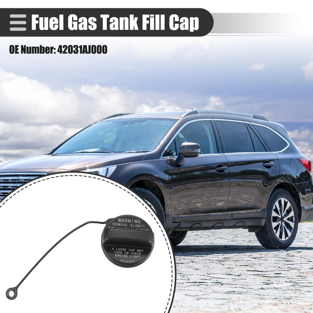 Fuel Gas Cap Replacement for Subaru Outback (2010–2012) Plastic