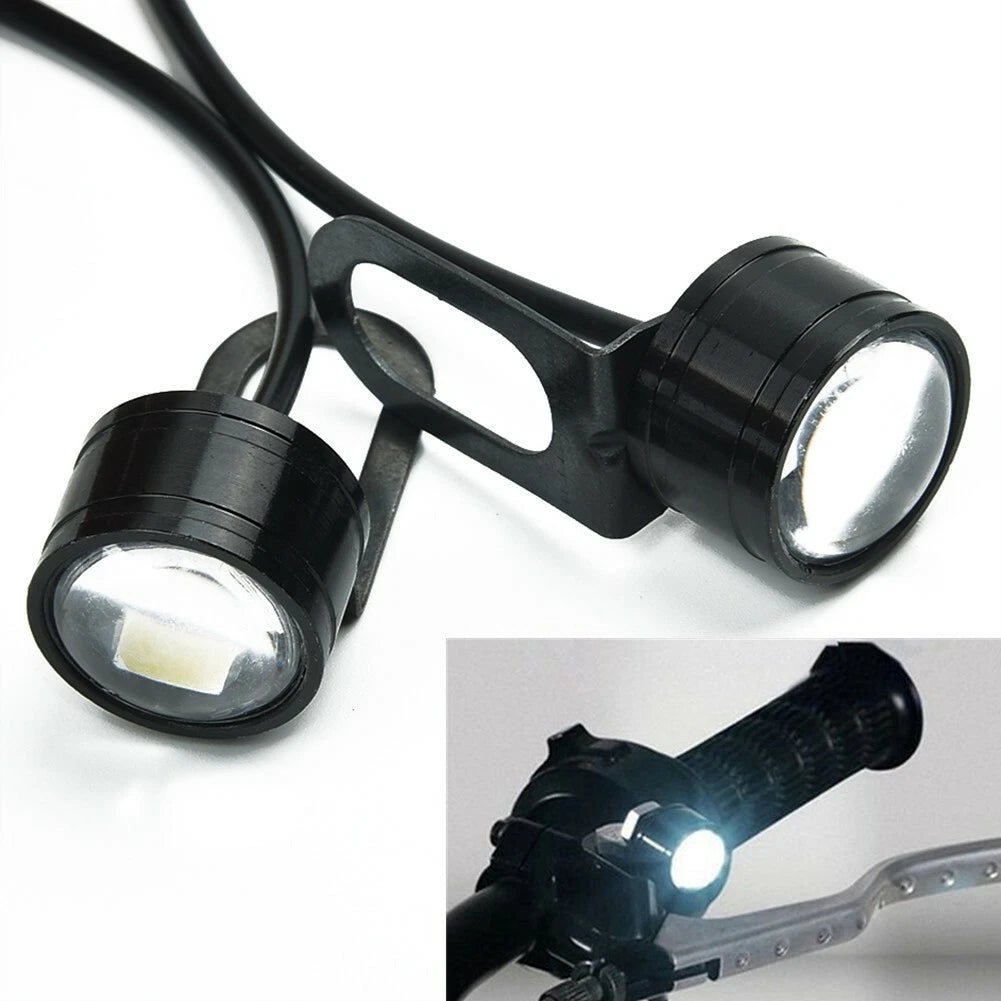 12 Volt LED Headlight for Motorcycle (Universal Fit)