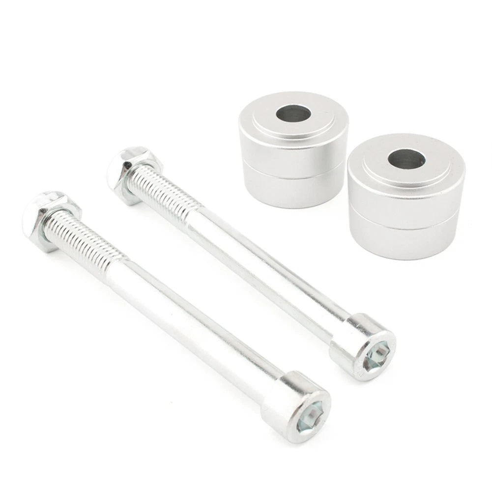 Handle Bar Risers Kit for Ducati Hypermotard 821 (2013–2015) Silver