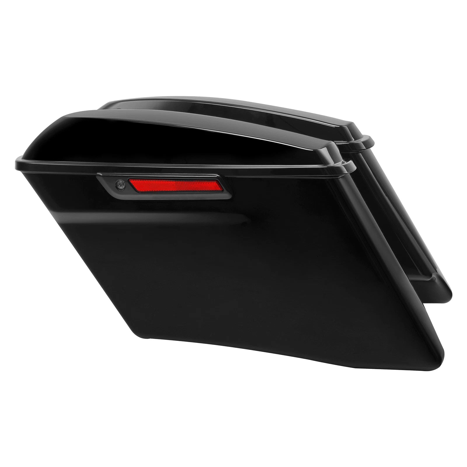 4" Stretched Hard Saddlebags & Bracket for Harley Softail (1984–2017)