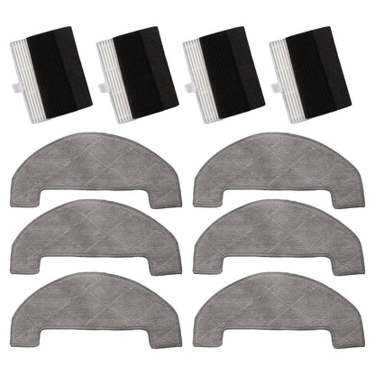Replacement Mop Cloth Filter Kit for Mova E20 E20 Plus (2019–2021)