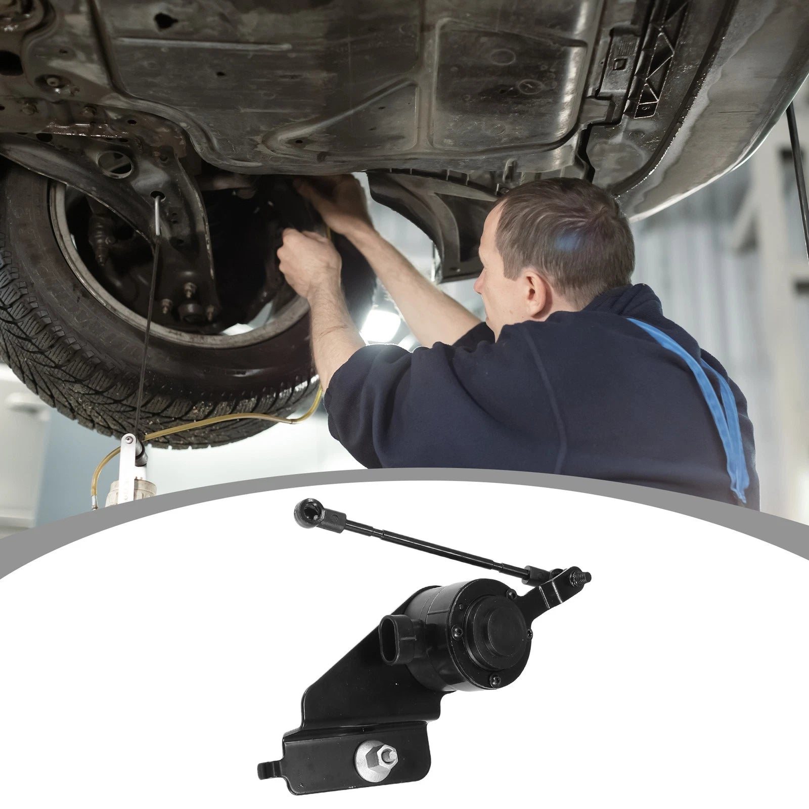 2pcs Rear Suspension Ride Height Level Sensor for Cadillac DTS (2006–2011)