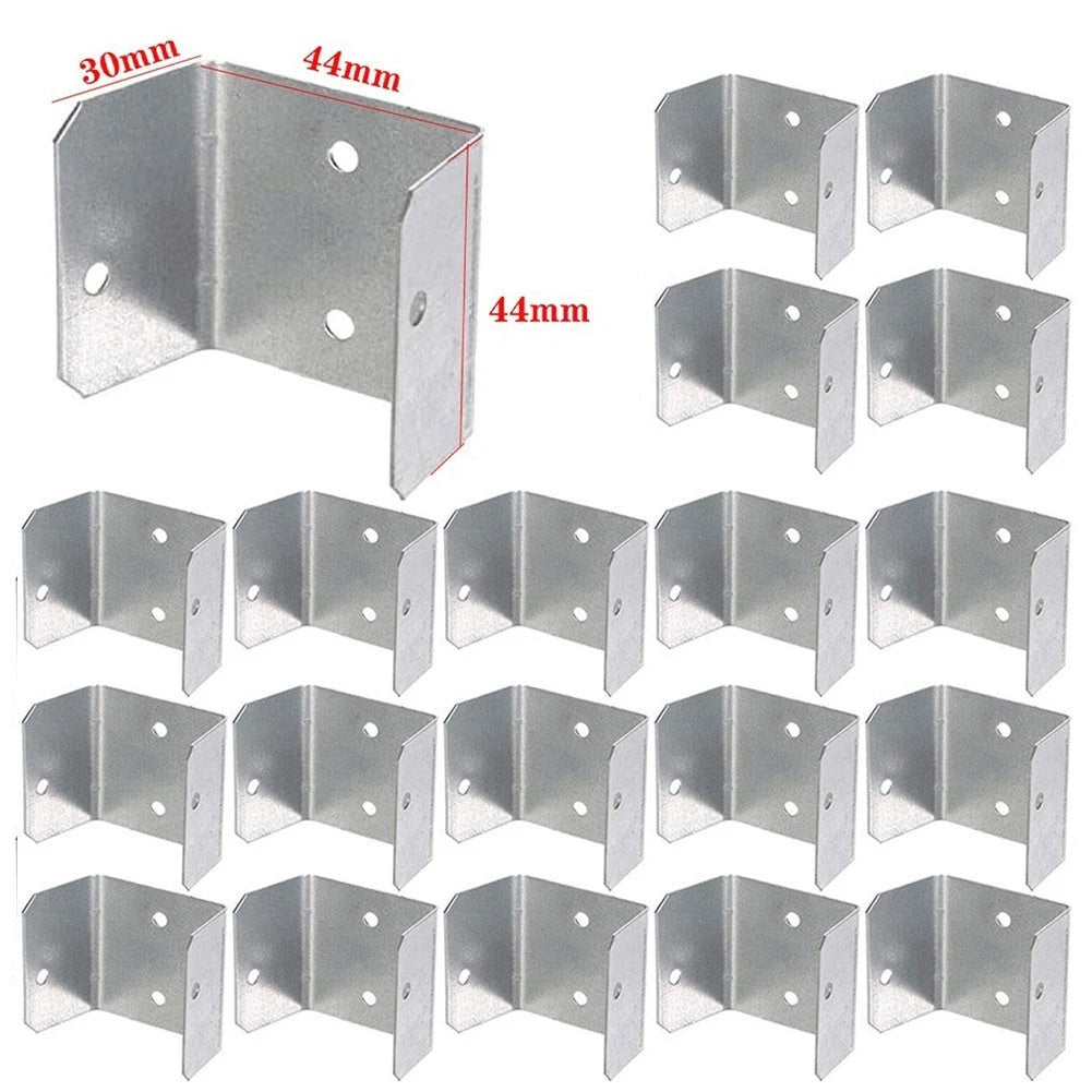 20 Piece Fence Panel Clip Set for Robust Outdoor Installations