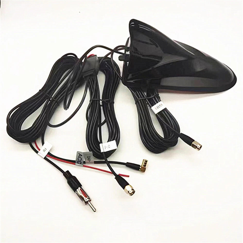 Shark Fin Antenna for Car (DAB+GPS+FM/AM+WIFI, GLONASS 1602MHZ)