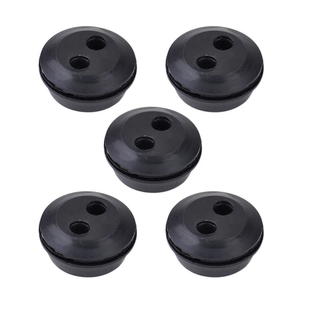 5pc Fuel Gas Tank Grommet for Stihl Husqvarna Homelite Lawn Mower (2 Hole)
