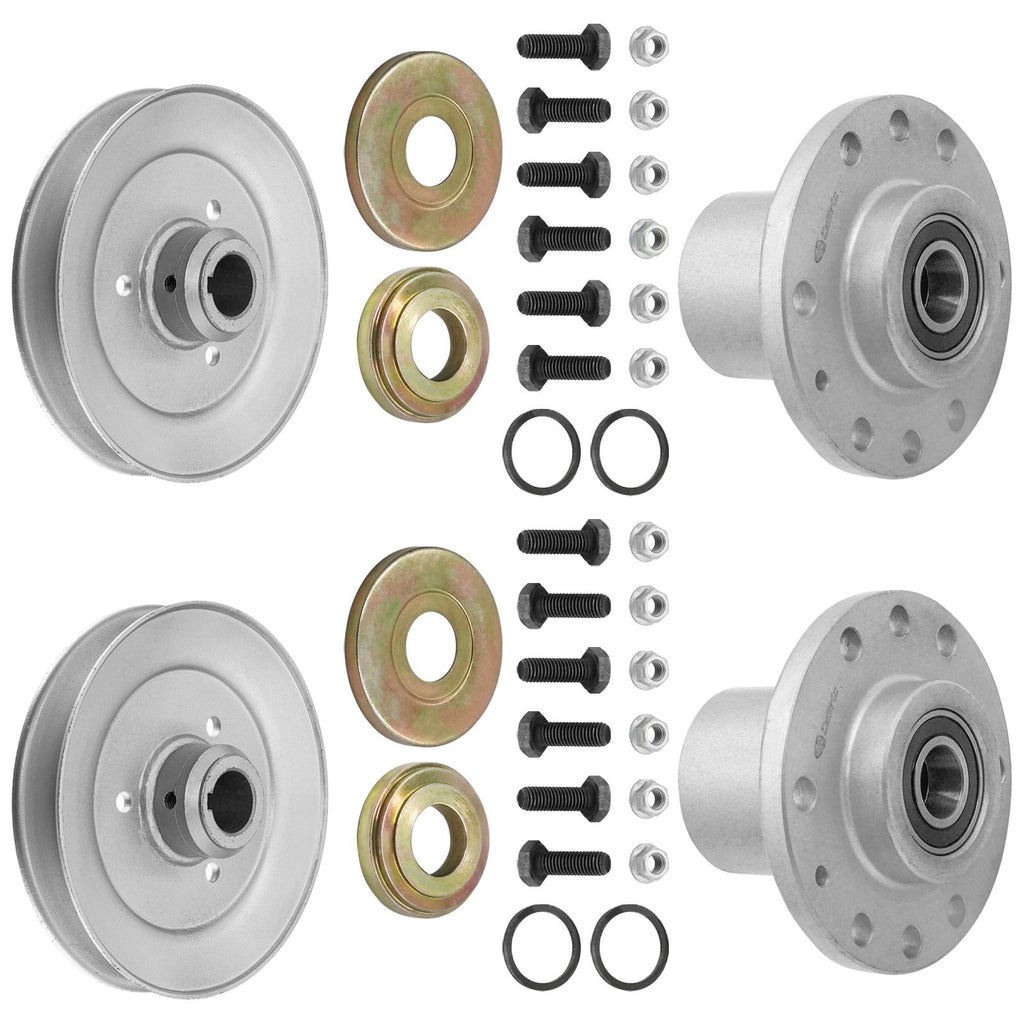 Deck Spindle and Pulley Replacement for Exmark Metro M15KA322 (2010–2018)