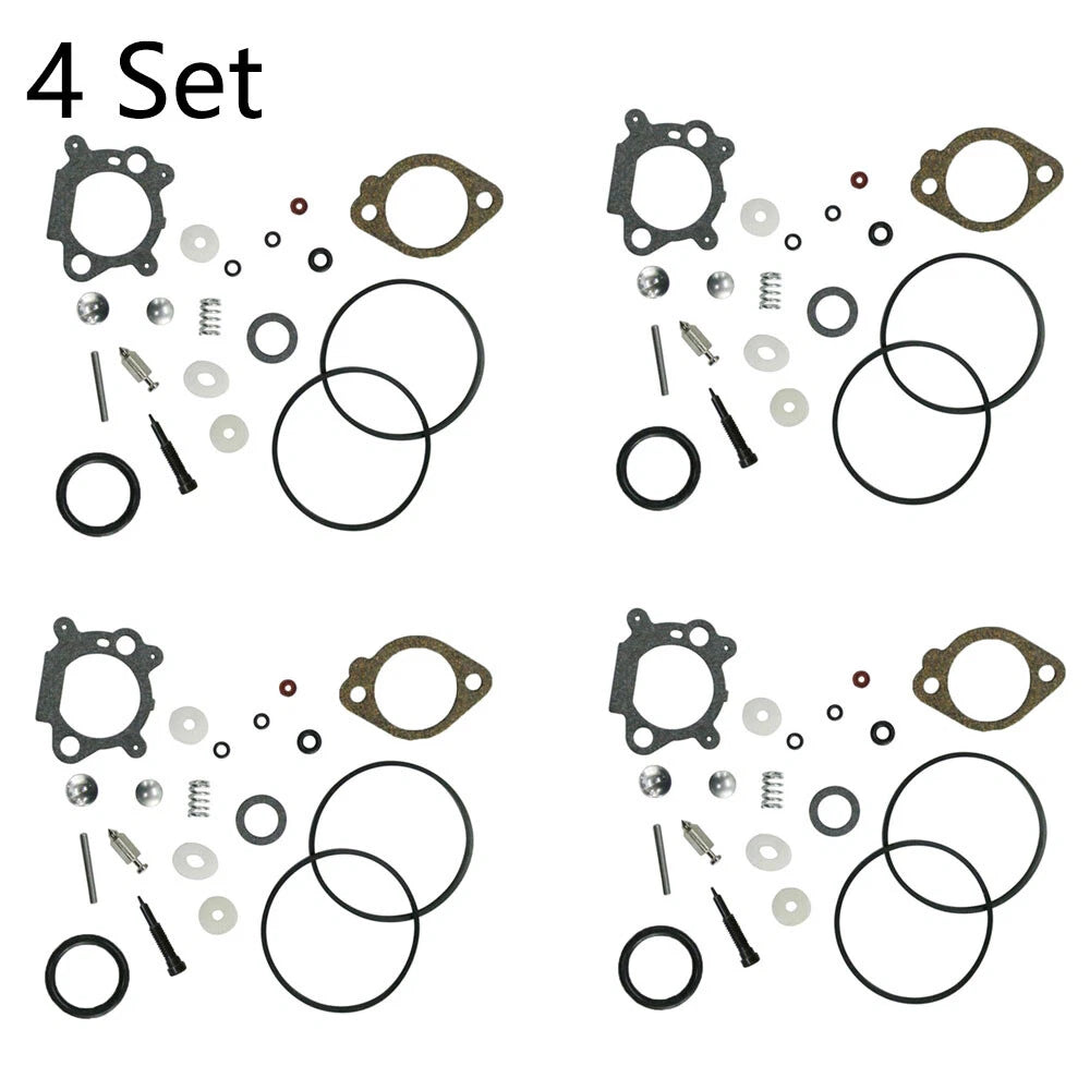 Set of 4 Carburetor Rebuild Kits for B&S 492495 493762 498260