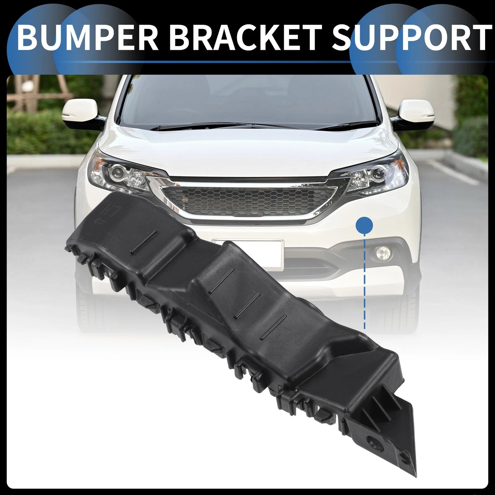 Left Front Bumper Retainer Bracket for Hyundai Elantra (2021–2023)