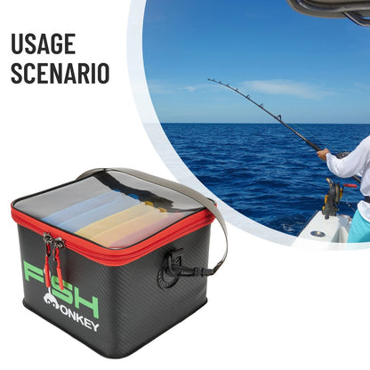 Set of 6 EVA Bucket Insert Boxes for Easy Viewing Squid Jig Case