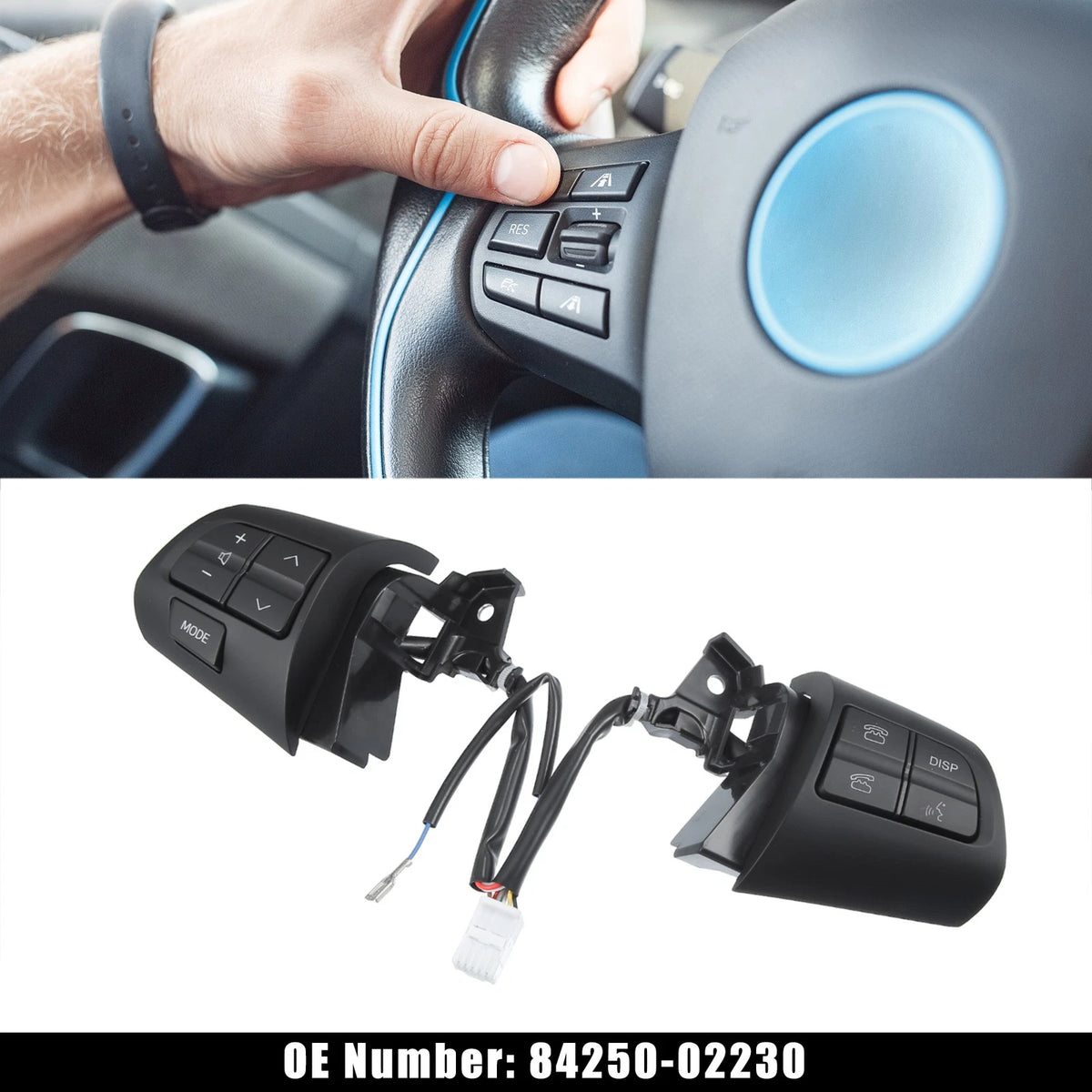 Cruise Volume Control Switch Button for Toyota Corolla (2007–2019)