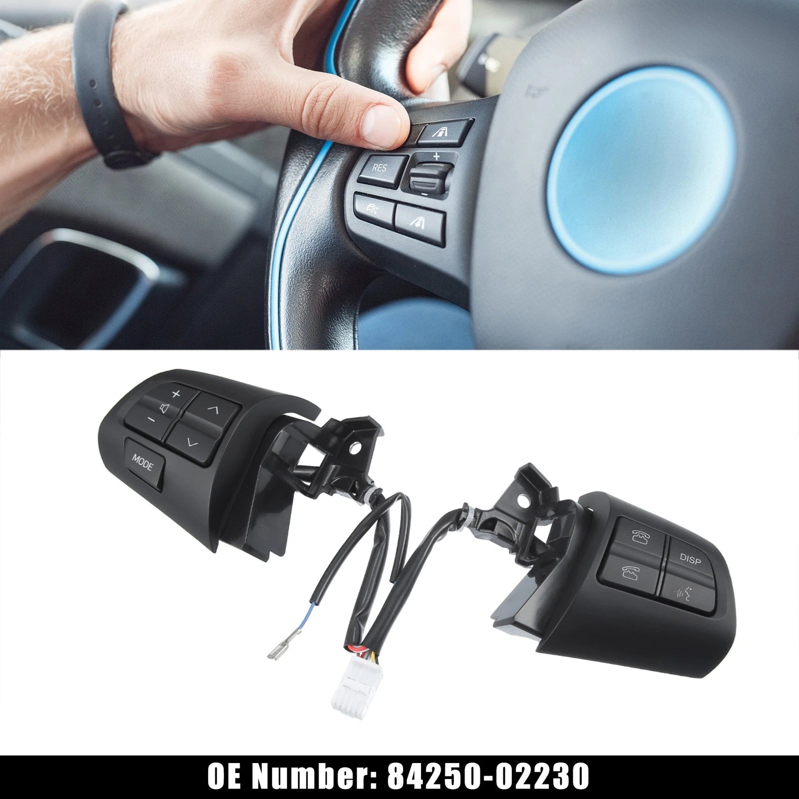Cruise Volume Control Switch Button for Toyota Corolla (2007–2019)
