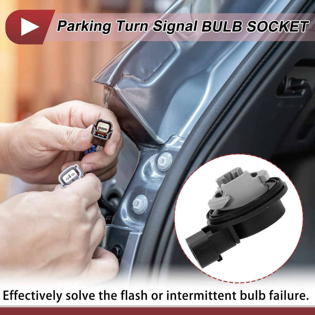 1 Pc Parking Turn Signal Light Socket for Buick LeSabre (2000–2005) No.12335587