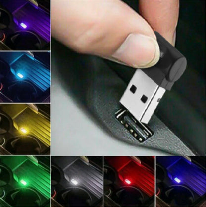 2X USB LED Car Interior Lamp for Universal Fit (2010–2023)