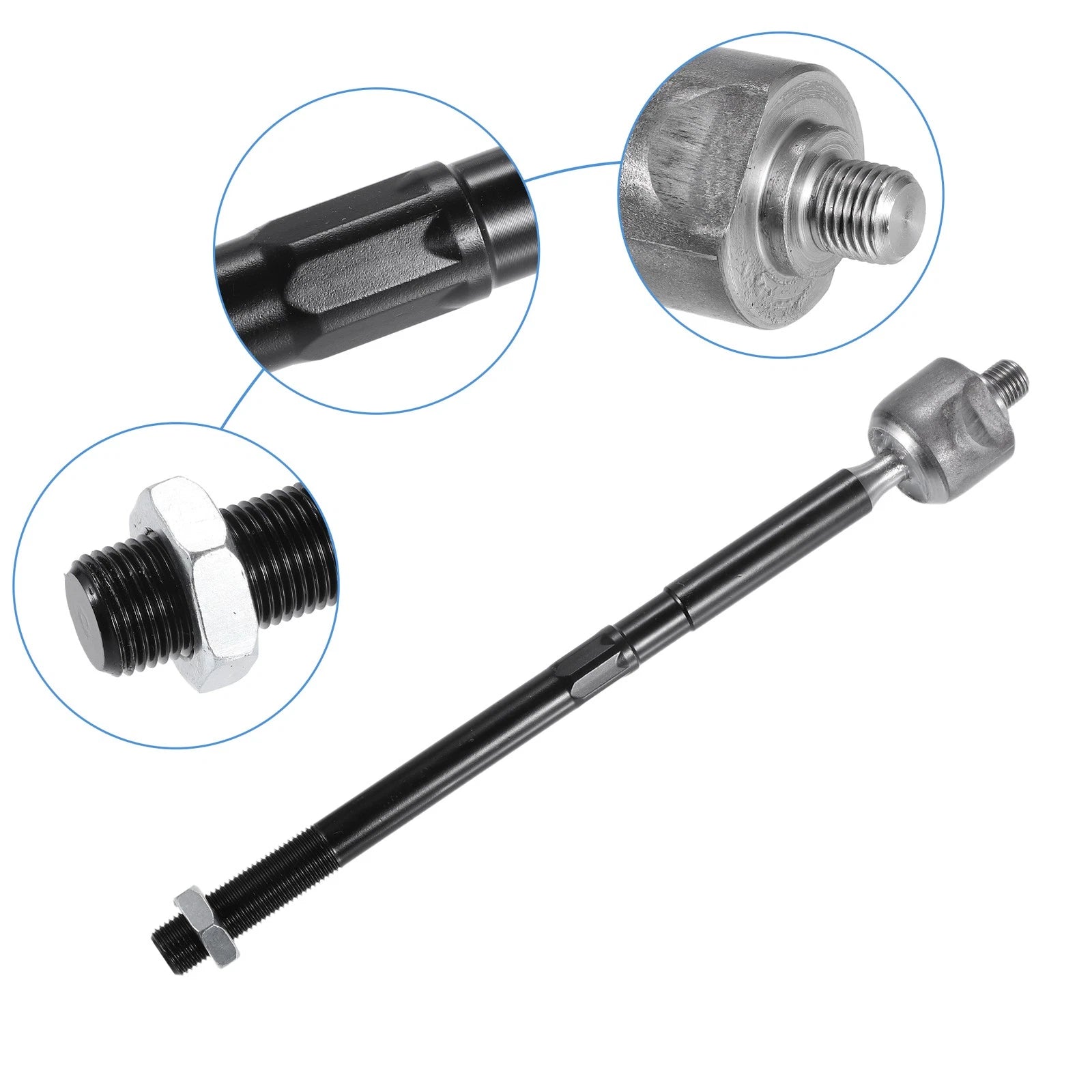 2 Pc Front Inner Tie Rods Replacement for Chrysler 300 Dodge Challenger (2011–2023)