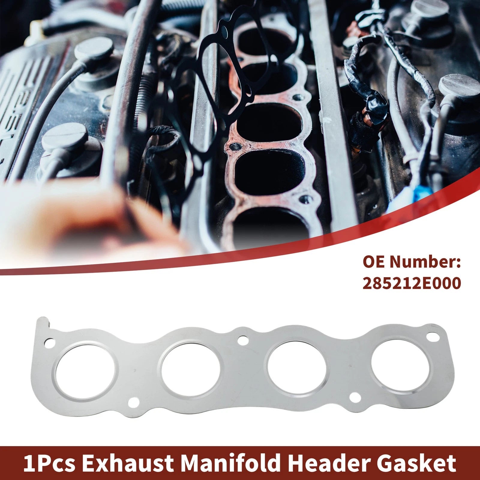 Exhaust Manifold Header Gasket Replacement for Hyundai Elantra (2011–2020)
