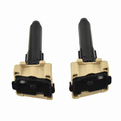 2x Front Headlight Headlamp Washer Nozzle Spray Jet For Mazda 3 Axela 2013-2016