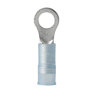 100-Pack Nylon Ring Terminal for Ancor 220213 (#10, 16-14 AWG)