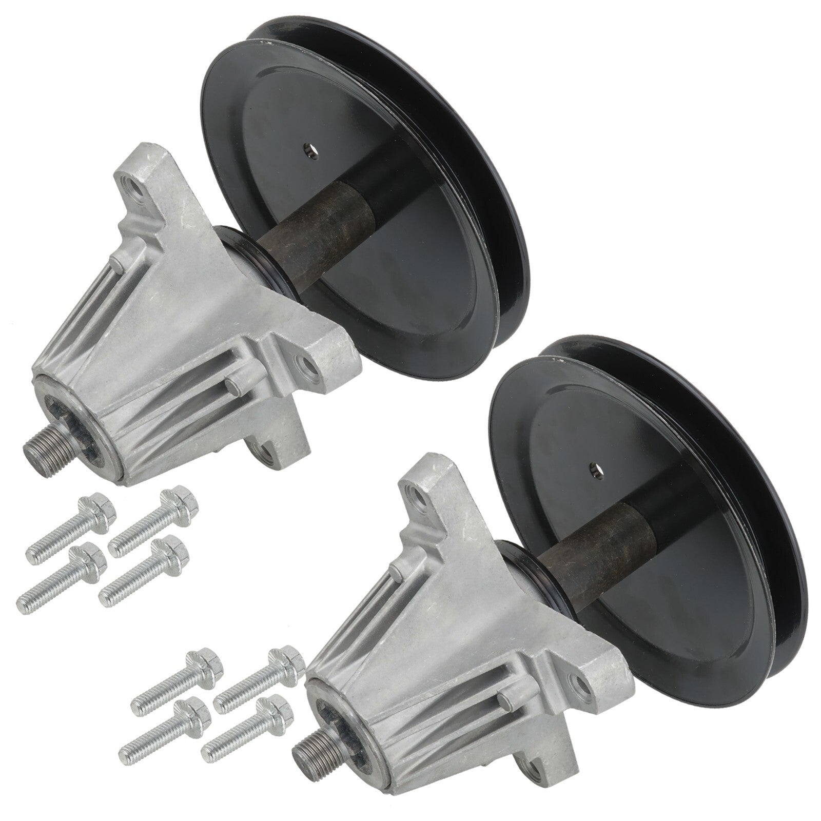 Spindle Assembly with Pulley Bolt Replacement for MTD ZT-S46 (2015–2020)