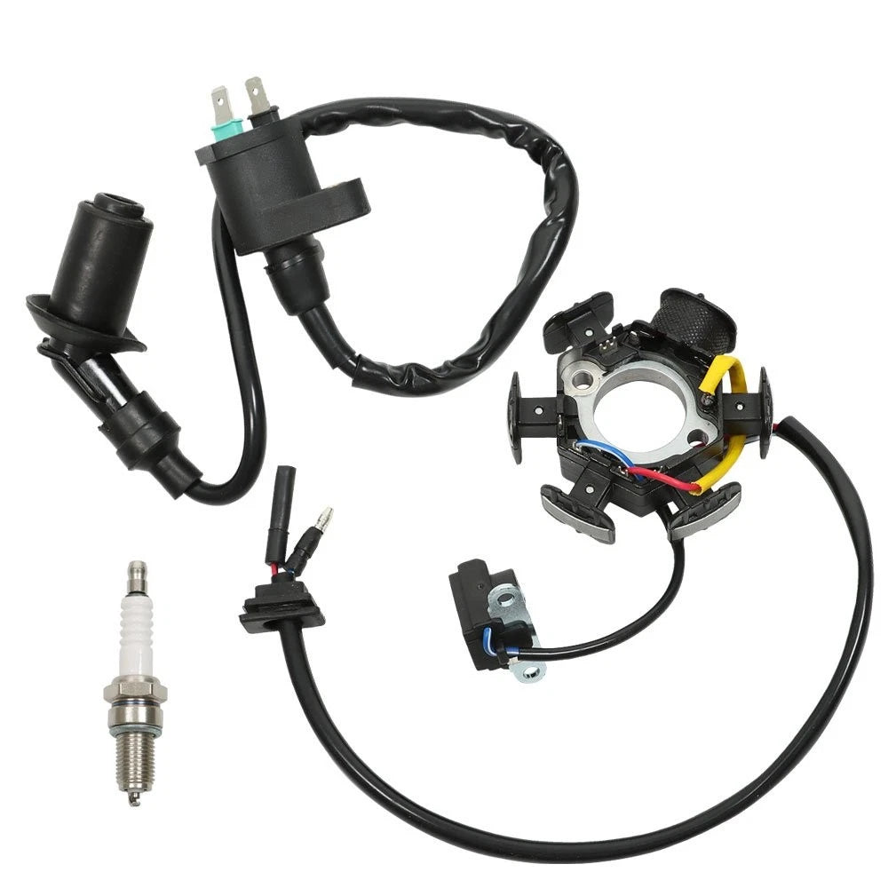Stator Ignition Coil Spark Plug for Honda XR50R XR70R (2000–2003) 31120-GW8-671