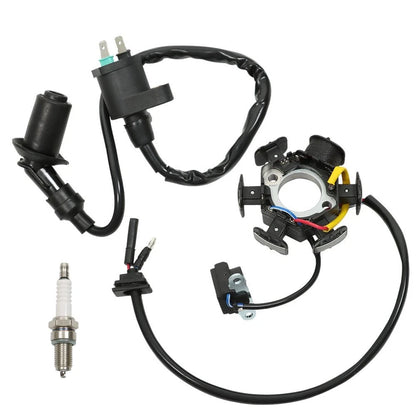 Stator Ignition Coil Spark Plug for Honda XR50R XR70R (2000–2003) 31120-GW8-671