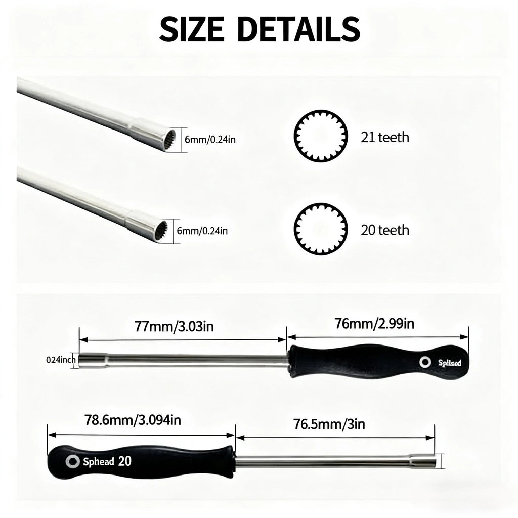 Carburetor Adjustment Tool Set for 2 Cycle Engines (2X)