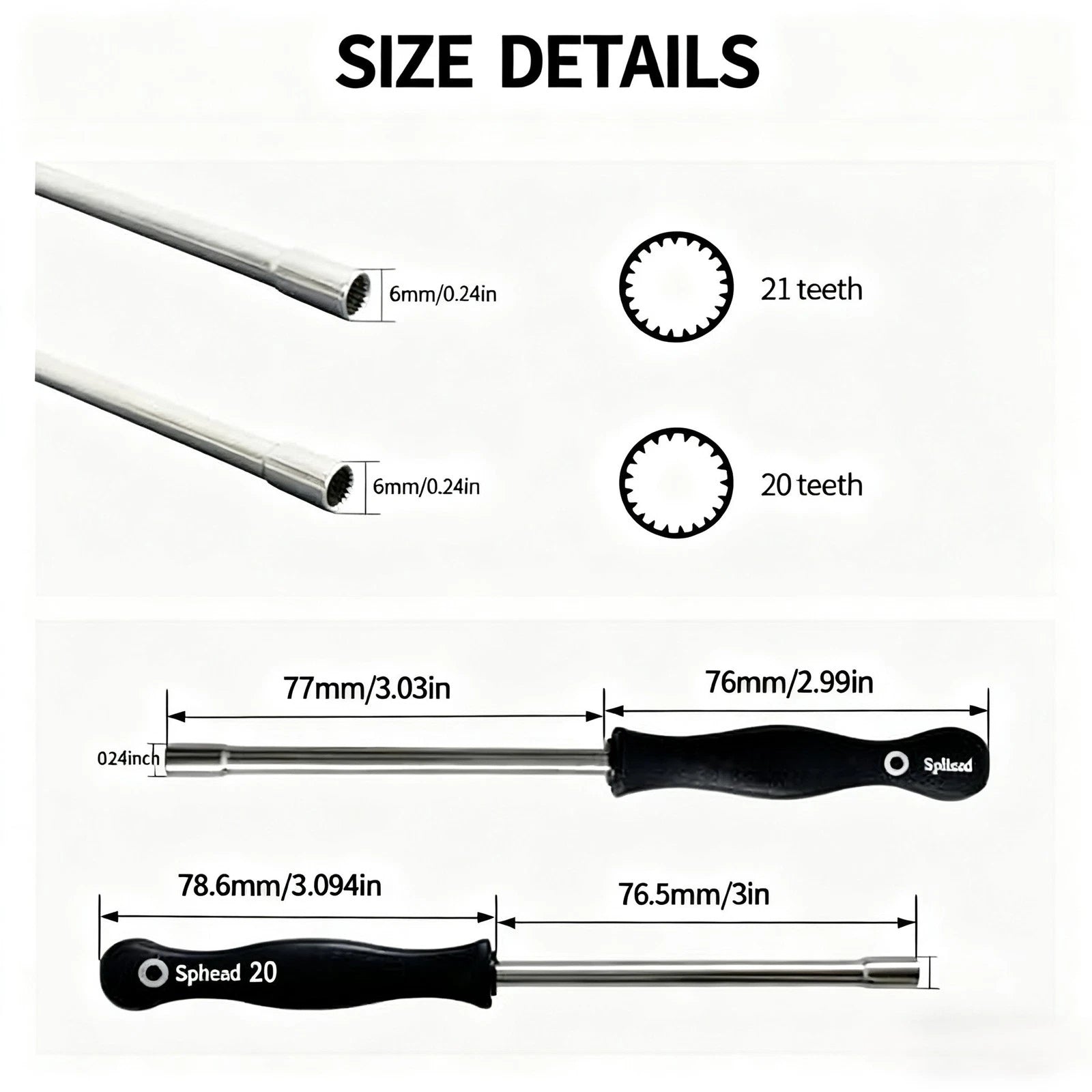 Carburetor Adjustment Tool Set for 2 Cycle Engines (2X)