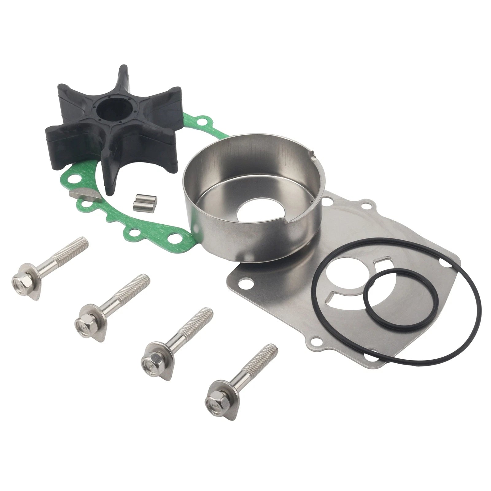 Water Pump Impeller Repair Kit for Yamaha Outboard (61A-W0078-A3, 61A-W0078-A1-00)