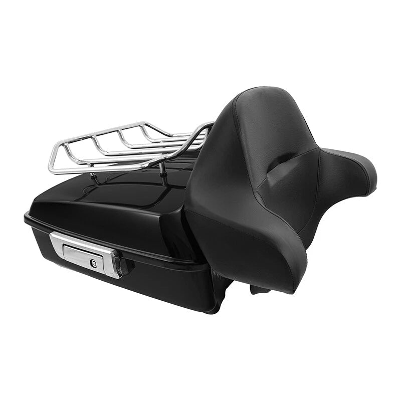 Chopped Trunk Pad Rack 2 Up Mount for Harley Touring (1997–2008)
