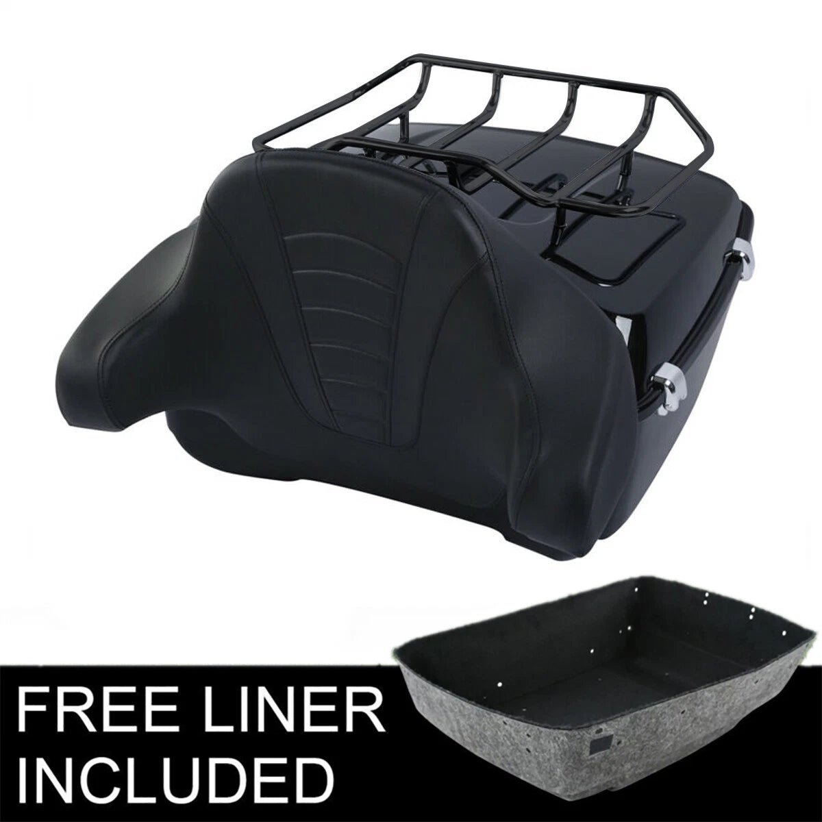 Backrest Pad for Harley Touring Glide (2014–2025)