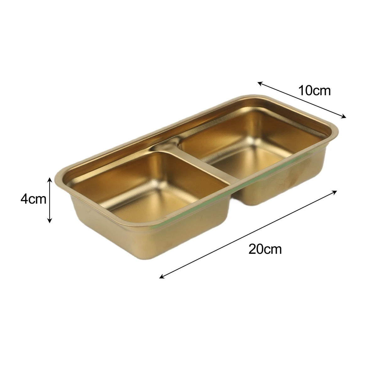 Set of 4 Lightweight Stainless Steel Snack Containers with Silicone Lids