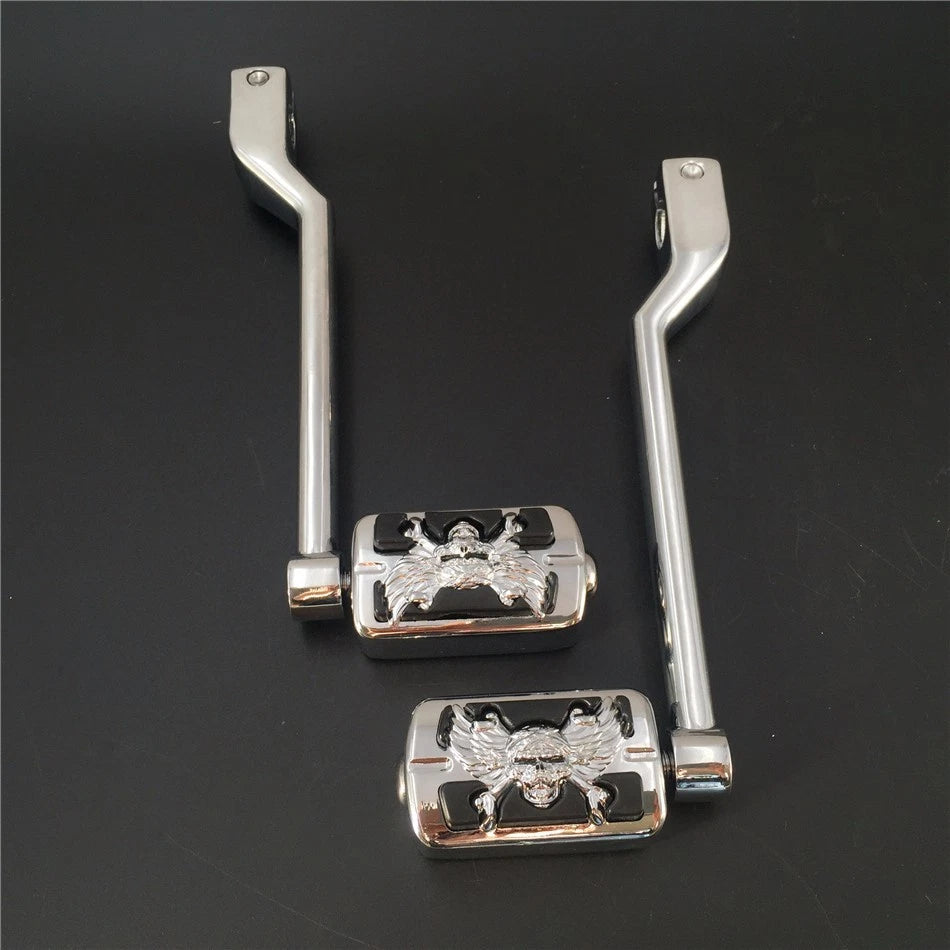 2PC Toe Shift Lever Foot Peg for Harley-Davidson FL Softail Trike (2010–2023)