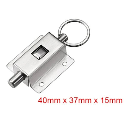 Bolt Latch for Reliable Replacement (Stainless Steel RingPull Design)