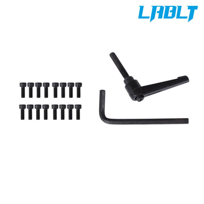 2X SBR12-500mm Linear Shaft Rail with 4X SBR12UU Bearings for LABLT