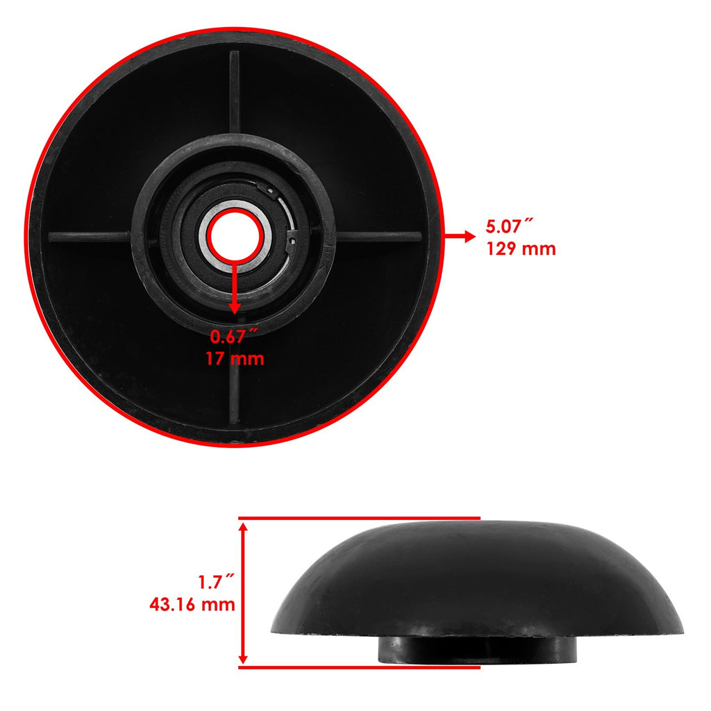 Trimmer Mower Ball Replacement for Husqvarna Weed Eater Wacker (532182217)